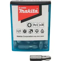 Makita B-24620 Bitset 25x PZ3 (Pozidriv)
