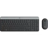 Logitech Slim Wireless Combo MK470 - Toetsenbord- en muisset