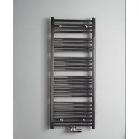Instamat Calda handdoekradiator 148x60cm antraciet metallic 858W