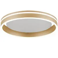 Selltec Plafondlamp Q Vito Ø 40cm Messing
