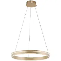 Paul Neuhaus Hanglamp Q-Vito Mat Messing 59cm dimbaar