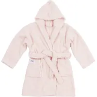 Meyco Baby Uni badjas - badstof - soft pink - 86/92