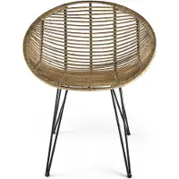 Villa Collection Stoel Soe Nature Rattan