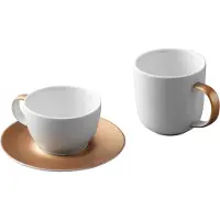 Berghoff Koffie- en Theeset Gem Line Wit (3-delig)