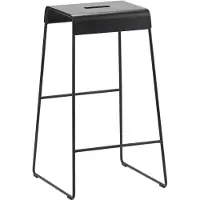 Zone Denmark Kruk A-Stool Black 65 cm