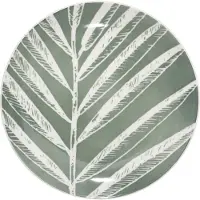 Secret De Gourmet diner bord - 6 Stuks - Dia 19 cm - Groen