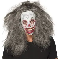 Boland Latex hoofdmasker Zombie | grey (grijs)