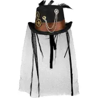 Boland Steamgear tiara (zwart en bruin)