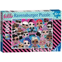 Ravensburger Puzzle 100 pièces XXL LOL Suprise Amies pour la vie !