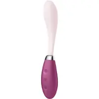 Satisfyer G-Spot Flex 3 - oplaadbare G-spot vibrator (roze-rood)