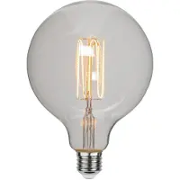 Star Trading LED bol G125 filament E27 3,8W 1800K dimbaar