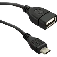 Qoltec - Adaptateur USB - Micro-USB de type B (M) pour USB (F) - 20 cm