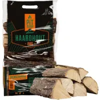 PITMASTER - Haardhout - 8 Kilo - Gedroogd - Brandhout - Openhaard Hout - Kampvuur Hout - Ovengedroogd - Gemengd Hout