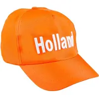 Boland Baseball cap Holland | Oranje pet (oranje / wit)