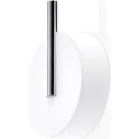 DECOR WALTHER Haakje Stone Groot Matt Wit Chrome