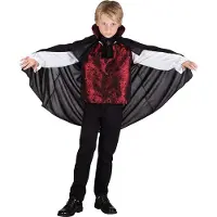 Boland verkleedpak Vampire King jongens zwart jaar