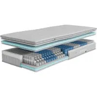 Goossens Matras Shapes 3, 90 x 200 cm pocketvering