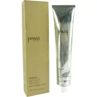 PREVIA Professional Colour Organic Green Tea Extracts permanente haarkleuring 100ml - 06,4 Copper Dark Blonde / Dunkelkupferblond