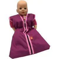 Knorrtoys knorr toys Poppen slaapzak - pink purple