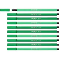 Stabilo Pen 68 - Premium Viltstift - Licht Smaragdgroen - Doos 10 stuks