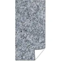 PosterMonkey Poster Graniet - Steen - Patroon - Design - Grijs - 75x150 cm - Kerstversiering - Kerstdecoratie voor binnen - Kerstmis