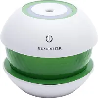 Diamond Luchtbevochtiger Magic Humidifier -Led sfeerverlichting- De stijlvolle luchtbevochtiger- Geur verspreider- met USB – met micro kabel Kleur Groen wit