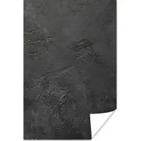 PosterMonkey Poster Beton - Structuur - Industrieel - Zwart - Grijs - 20x30 cm
