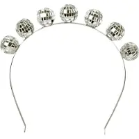 Boland Tiara disco deluxe (zilver)