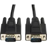 Universal Premium VGA monitor kabel met ferriet kernen - CCS aders / zwart - 3 meter