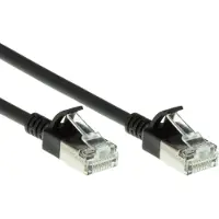 ACT DC7905, 5 meter, Cat6a, U/FTP (STP), RJ-45, RJ-45, zwart