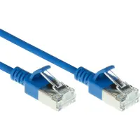 ACT DC7605, 5 meter, Cat6a, U/FTP (STP), RJ-45, RJ-45, blauw