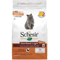 Schesir 8x Kattenvoer Dry Sterilized Kip 400 gr