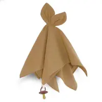 SAGA Copenhagen - Knuffeldoekje - Fopspeendoekje - Konijn - Snoppa Honey - 40x40cm - Organisch katoen