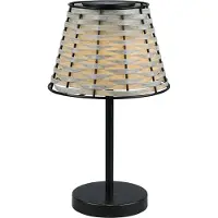 TRIO LED solar-tafellamp Roca met daglichtsensor