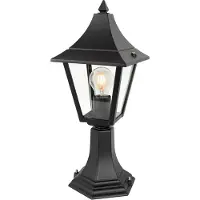Ks Verlichting Livorno sokkel zwart K.S. Verlichting