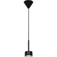 Nordlux Hanglampe , Clyde, dimbare, Zwart, Woonkamer, Metaal, Modern