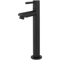 Best design High Aquador verhoogde toiletkraan zwart mat