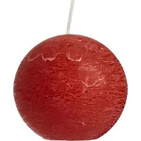 Spaas Bolkaars rustiek - Ø 8 cm rood