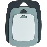 Lacor Set van 3 Dubbelzijdige Snijplanken Polypropyleen - BPA-vrij - Kunststof