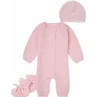 Noppies - kledingset - Rose - (3delig) - Boxpak Monrovia - Muts Rosita - Slofjes Nelson - Maat 56