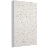 MuchoWow Wanddecoratie Metaal - Aluminium Schilderij Industrieel - Graniet - Grijs - Patroon - Design - Wit - 120x180 cm - Dibond - Foto op aluminium - Industriële muurdecoratie - Voor de woonkamer/slaapkamer