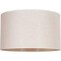 Duolla Lampenkap Roller, beige, Ø 40 cm, hoogte 22 cm Roller, Textiel / Stof / Zijde