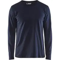 Blakläder T-Shirt lange mouw 35001042 | Donker marineblauw | Maat M - 7330509596593