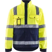 Blakläder Jack, ongevoerd High-Vis 40231804 | High-Vis Geel/Marineblauw | Maat L - 7330509238509