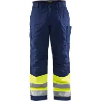 Blakläder Winterwerkbroek High-Vis 18621811 | High Vis Geel/Marineblauw | Maat D92 - 7330509369562
