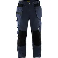 Blakläder Werkbroek met spijkerzakken 1555-1860 - Donker marineblauw/Zwart - C48