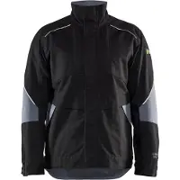 Blakläder 4061-1516 Vlamvertragend jack Zwart/Grijs maat M heren