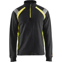 Blakläder 3432 Sweatshirt met halve rits Visible