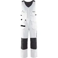 Blakläder Amerikaanse Overall 25321210 | Wit/Donkergrijs | Maat C50 - 7330509755396