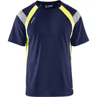 Blakläder 3332-1030 T-shirt Visible Marine/High Vis Geel maat 4XL heren